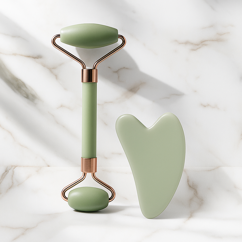 Gua-Sha et Rouleau Visage